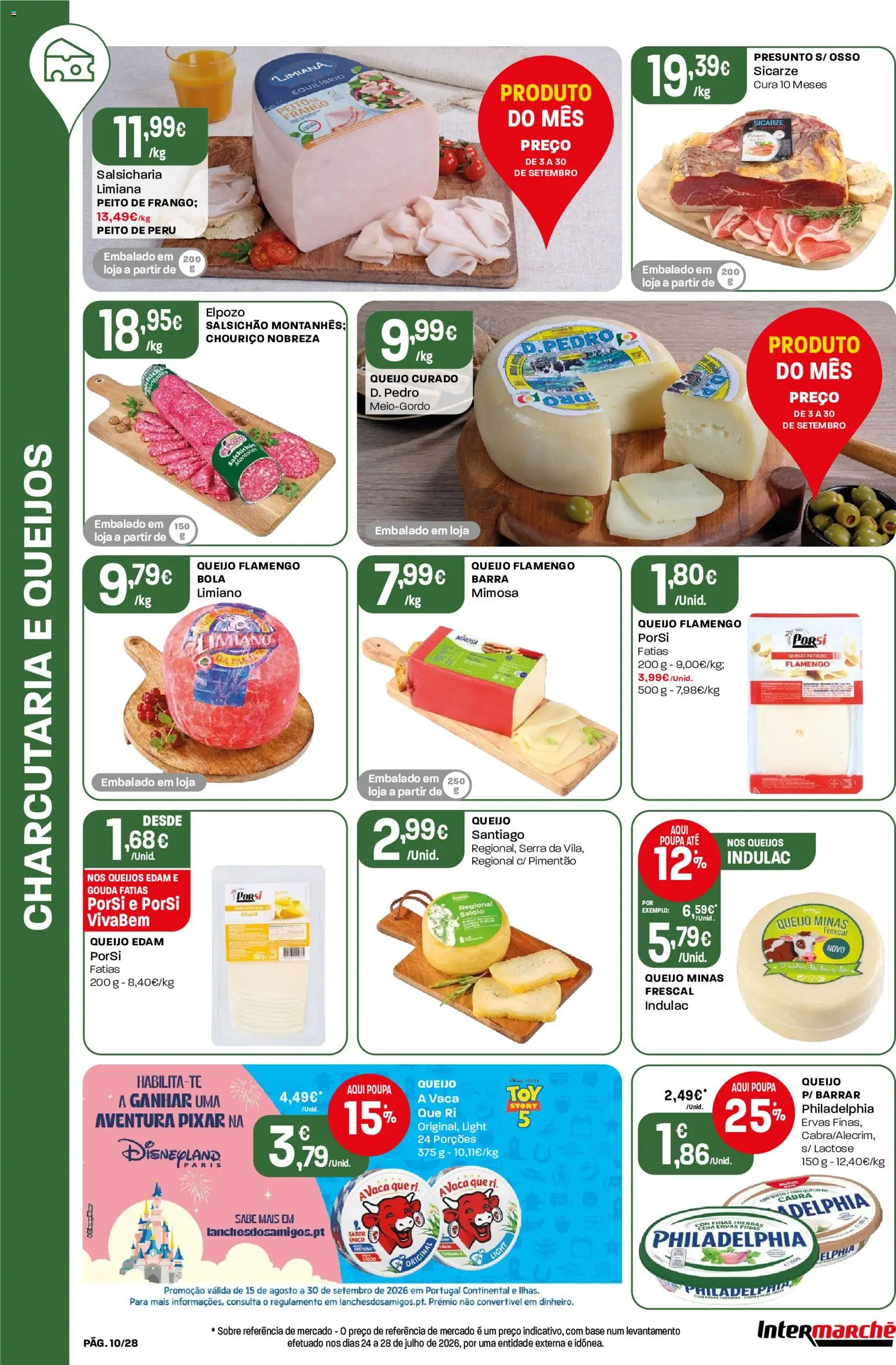 Intermarché Folheto Contact │ válido de 03/09/2026 | Página: 10 | Produtos: Peito de peru, Peru, Pimentão, Proteina