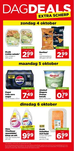 Pepsi Cola zero sugar, Set 12 flesjes à 33 cl - Voorbeeld van een folder van Plus, geldig van 30-09-2026 | Pagina: 44