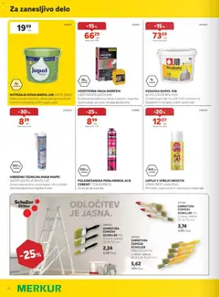 Merkur katalog akcije – veljaven od 01.07.2026 | Stran: 22 | Izdelki: Lepilo, Barva