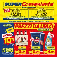 Anteprima del volantino SuperConveniente volantino Misterbianco, Catania valido a partire dal 09/07/2026