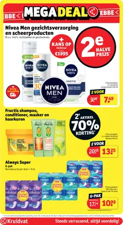 Kruidvat folder week 21 - Voorbeeld van een folder van Kruidvat, geldig van 19.05.2026 | Pagina: 35 | Producten: Alcohol, Shampoo, Conditioner, Masker