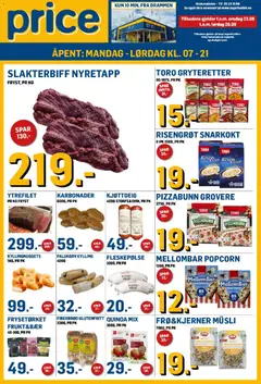 Forhåndsvisning av Price Lagerbutikk kundeavis gyldig fra 23/09/2026