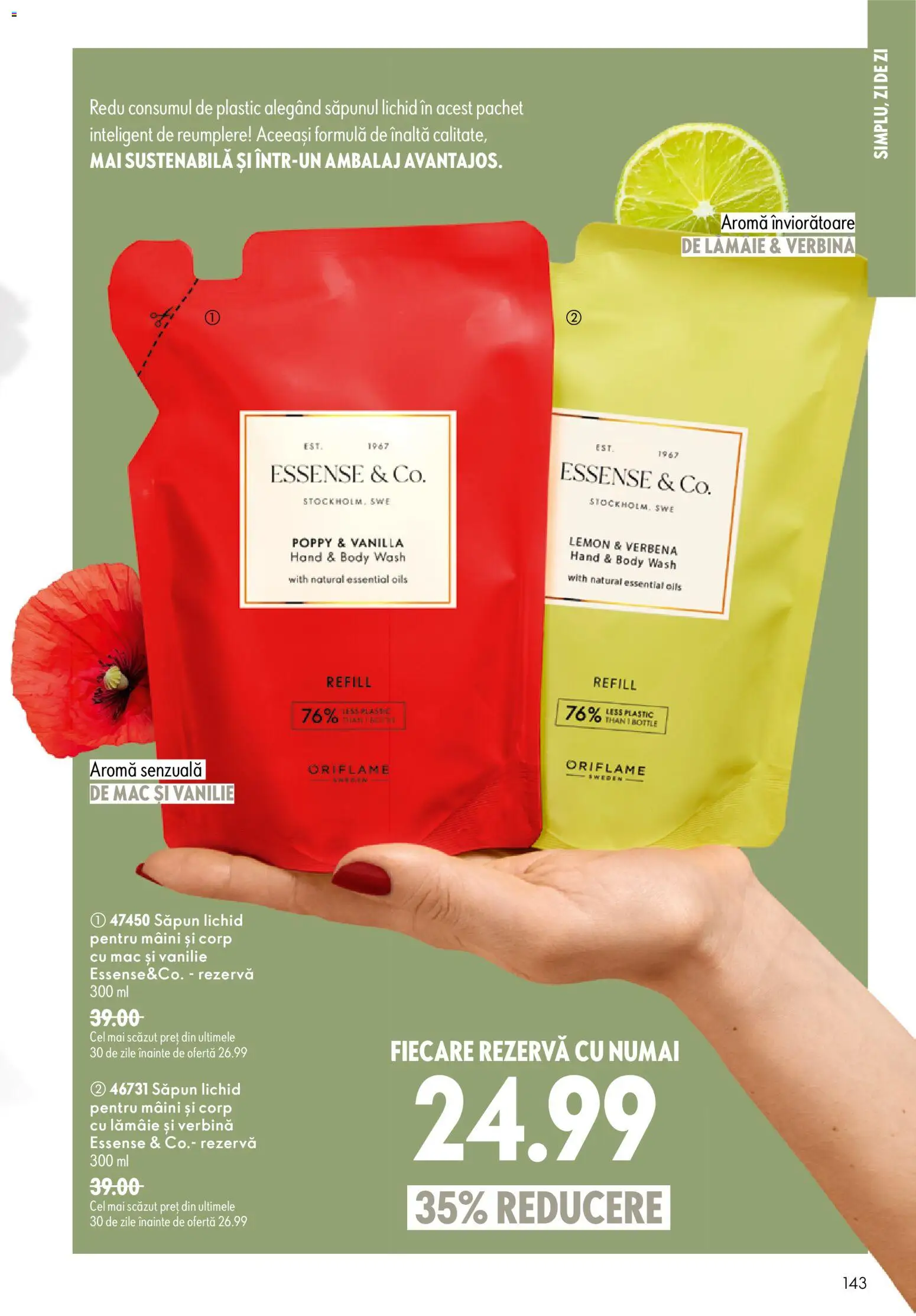 Noul catalog Oriflame – valabil de la 17.06.2026 | Pagină: 143