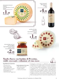 Anteprima del volantino Conad volantino Gourmet Sicilia valido a partire dal 09/09/2026 | Pagina: 5 | Prodotti: Olio di semi, Zucchero, Olio, Grappa