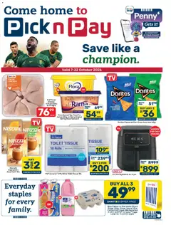 Pick n Pay specials catalogue – valid from 07/10/2026