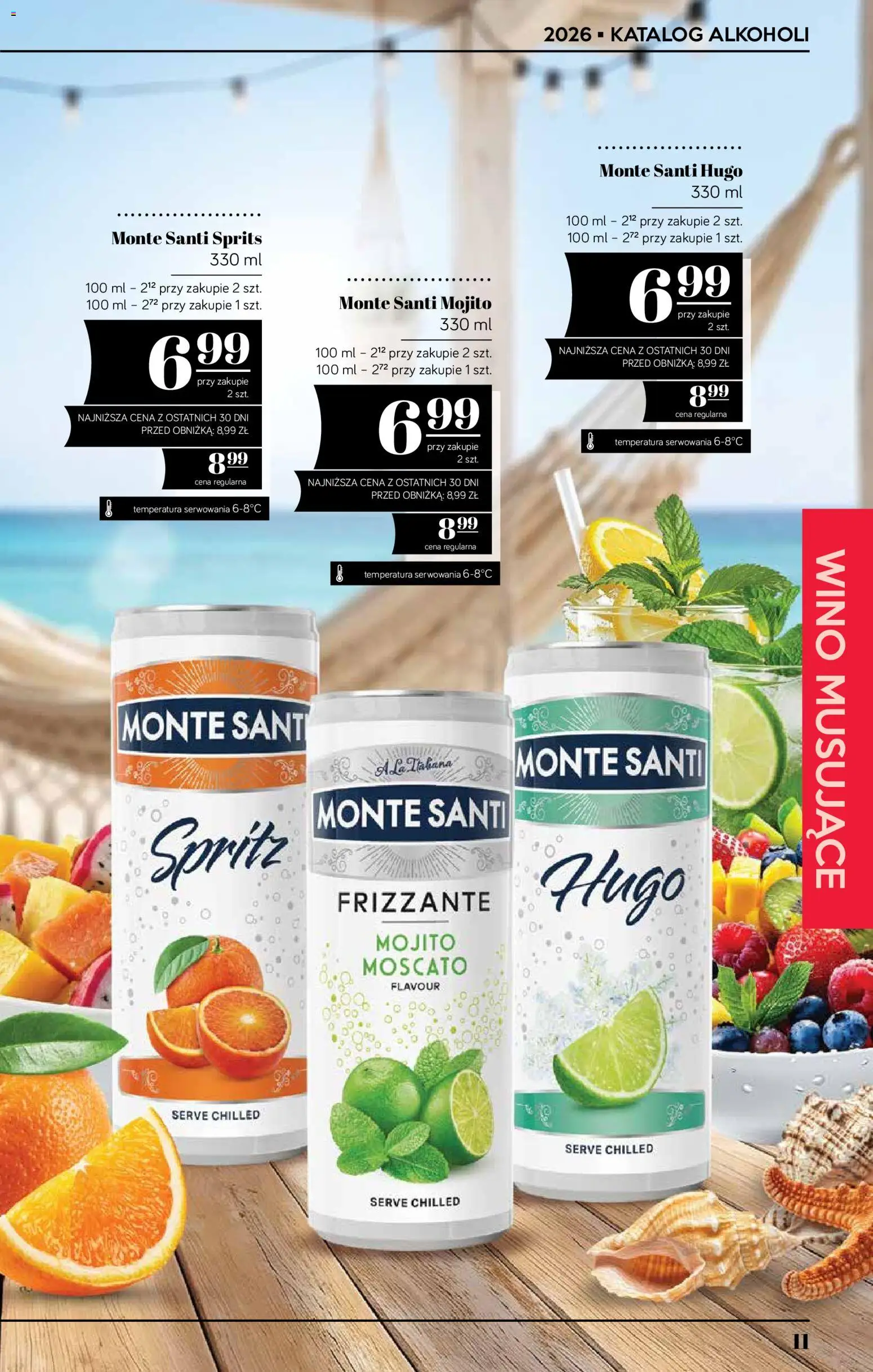 POLOmarket katalog - Alkoholi od 16.07.2026 | Strona: 11 | Produkty: Monte Santi, Wino
