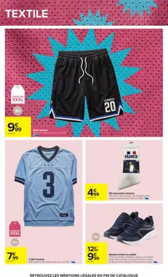 Carrefour - Prévisualisation de Carrefour Coupe du monde. Le mois des supporters. valide à partir de 02.06.2026 | Page: 41 | Produits: Coton, Baskets