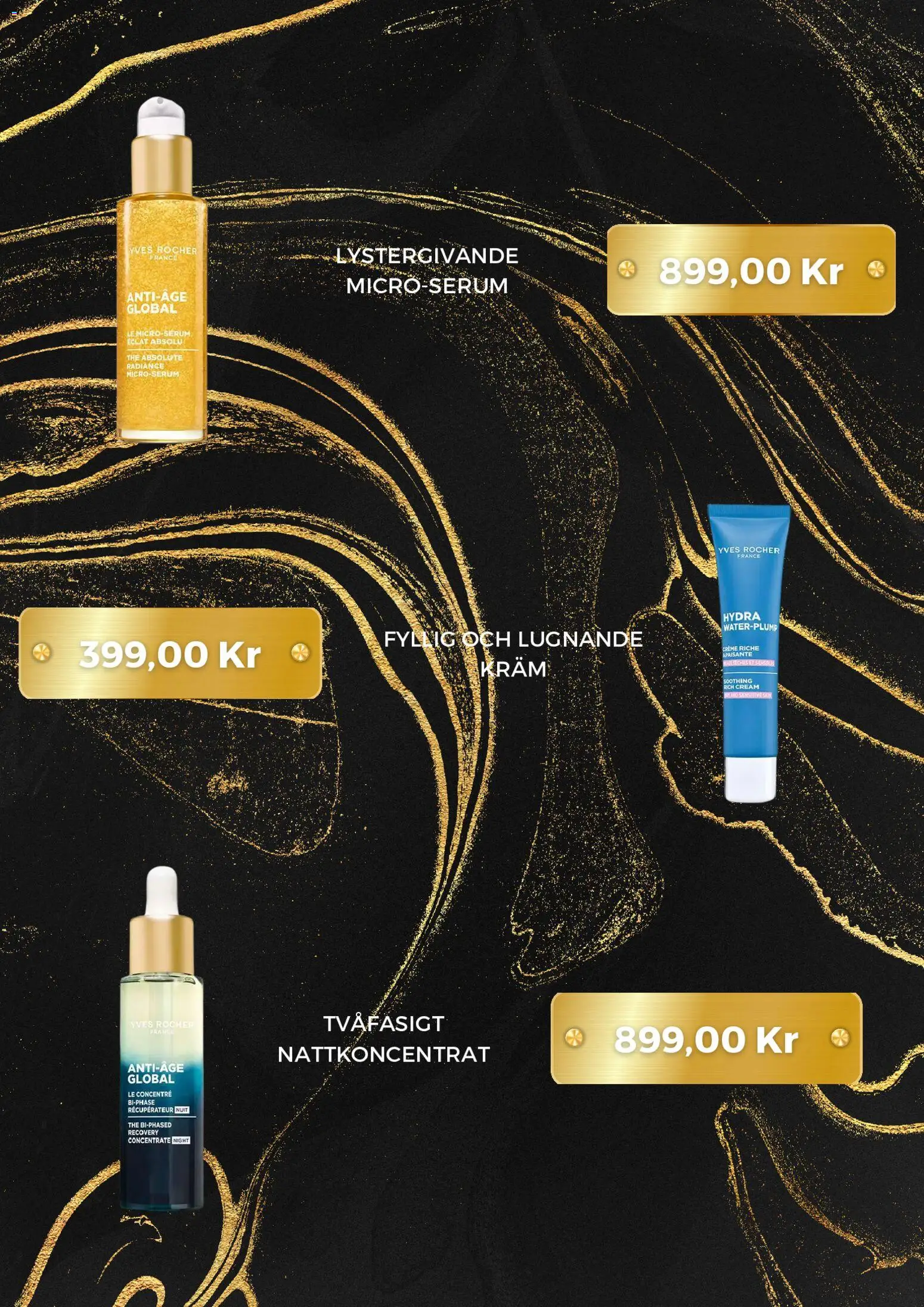 Yves Rocher reklamblad aktuell från 01/09/2026 | Sida: 3 | Produkter: Serum, Kräm
