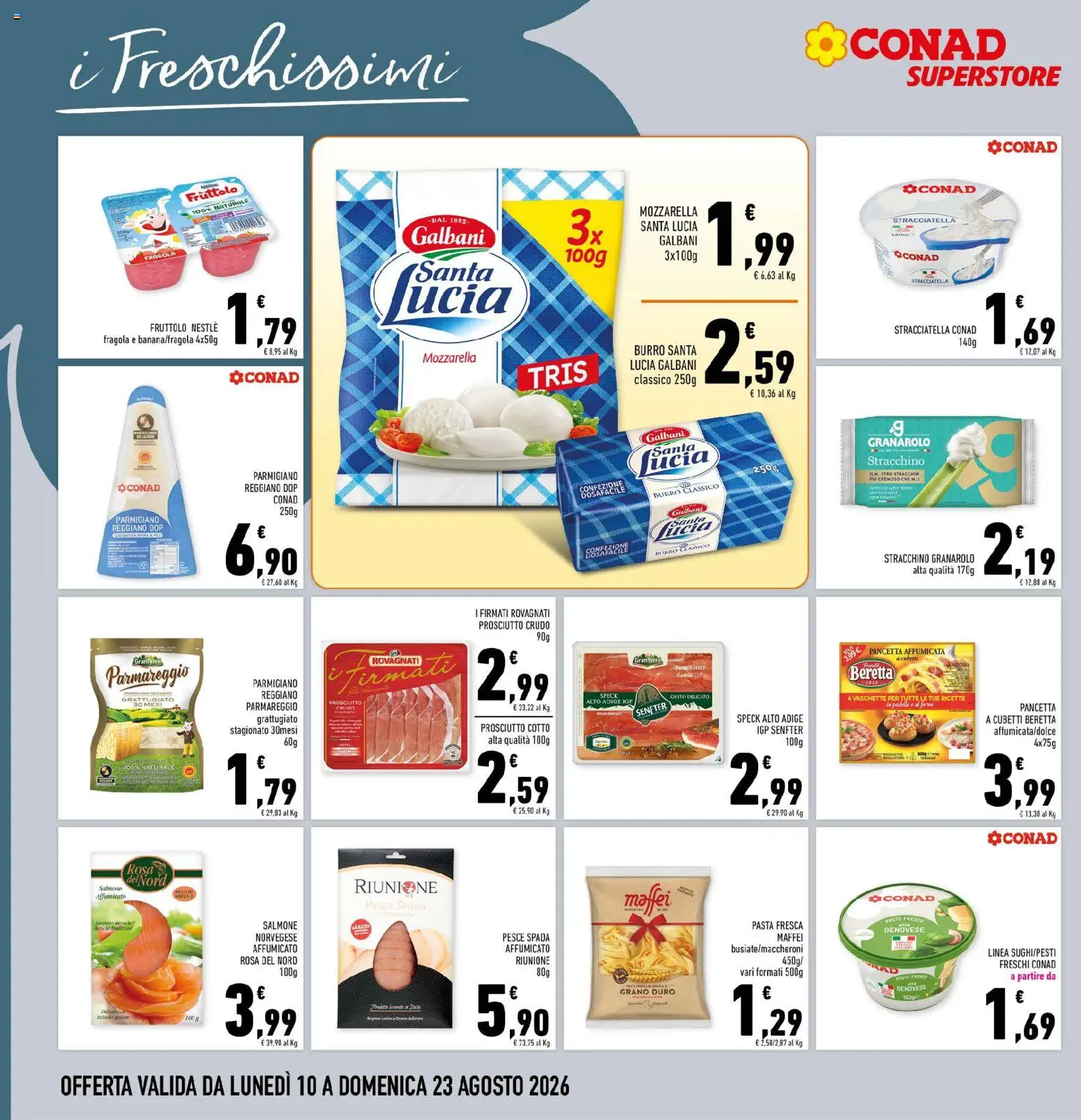 Volantino Conad del 10/08/2026 | Pagina: 10