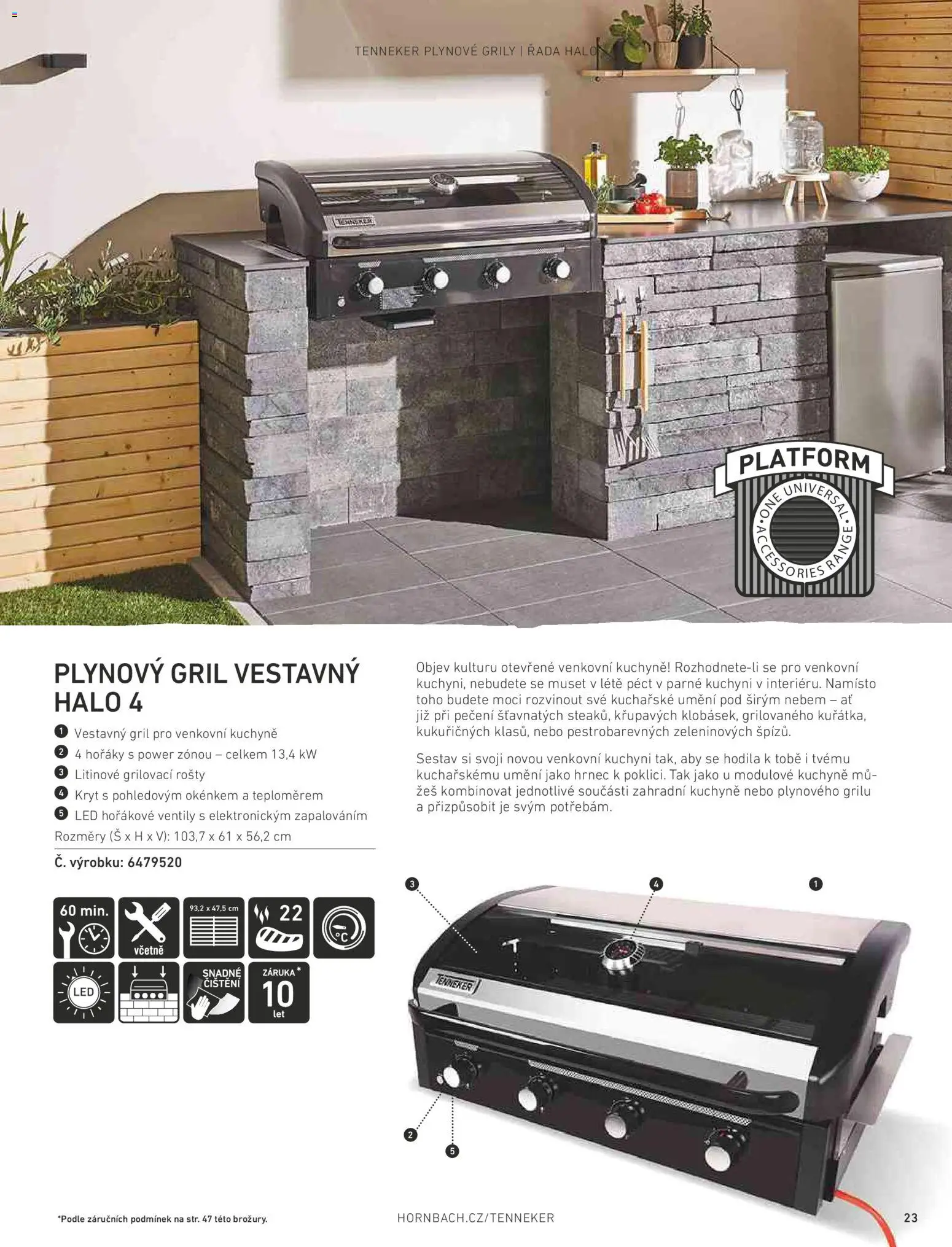 HORNBACH leták - Magazín o grilování od 01.01.2026 | Strana: 23 | Produkty: Hrnec, Gril, Kuchyně, LED