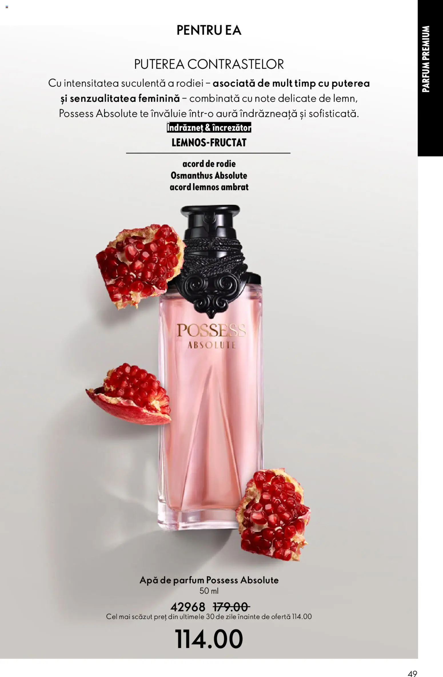 Noul catalog Oriflame – valabil de la 06.05.2026 | Pagină: 49 | Produse: Apă de parfum, Parfum, Apă