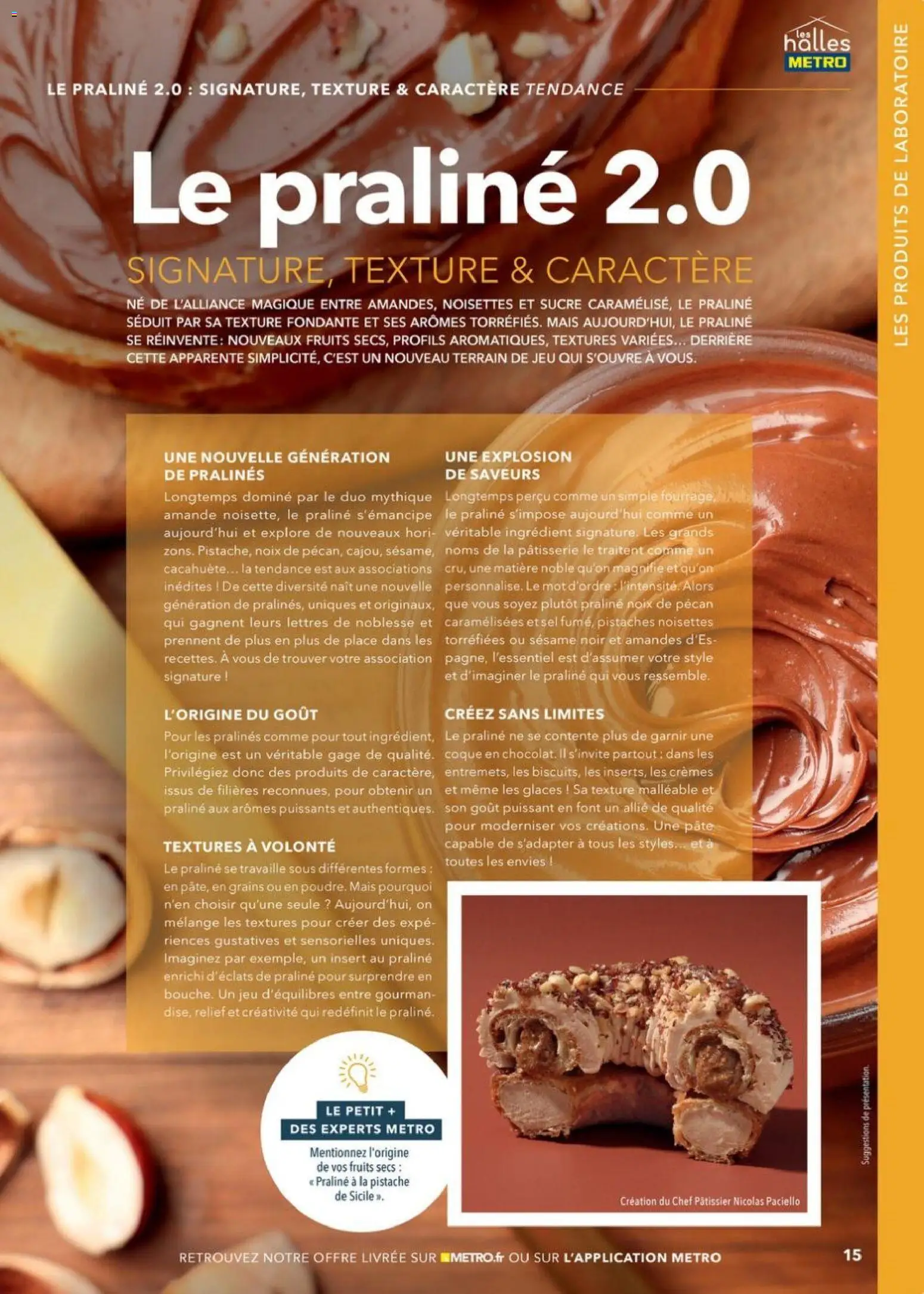 {H1} | Page: 15 | Produits: Amande, Cacahuète, Sucre, Pistaches