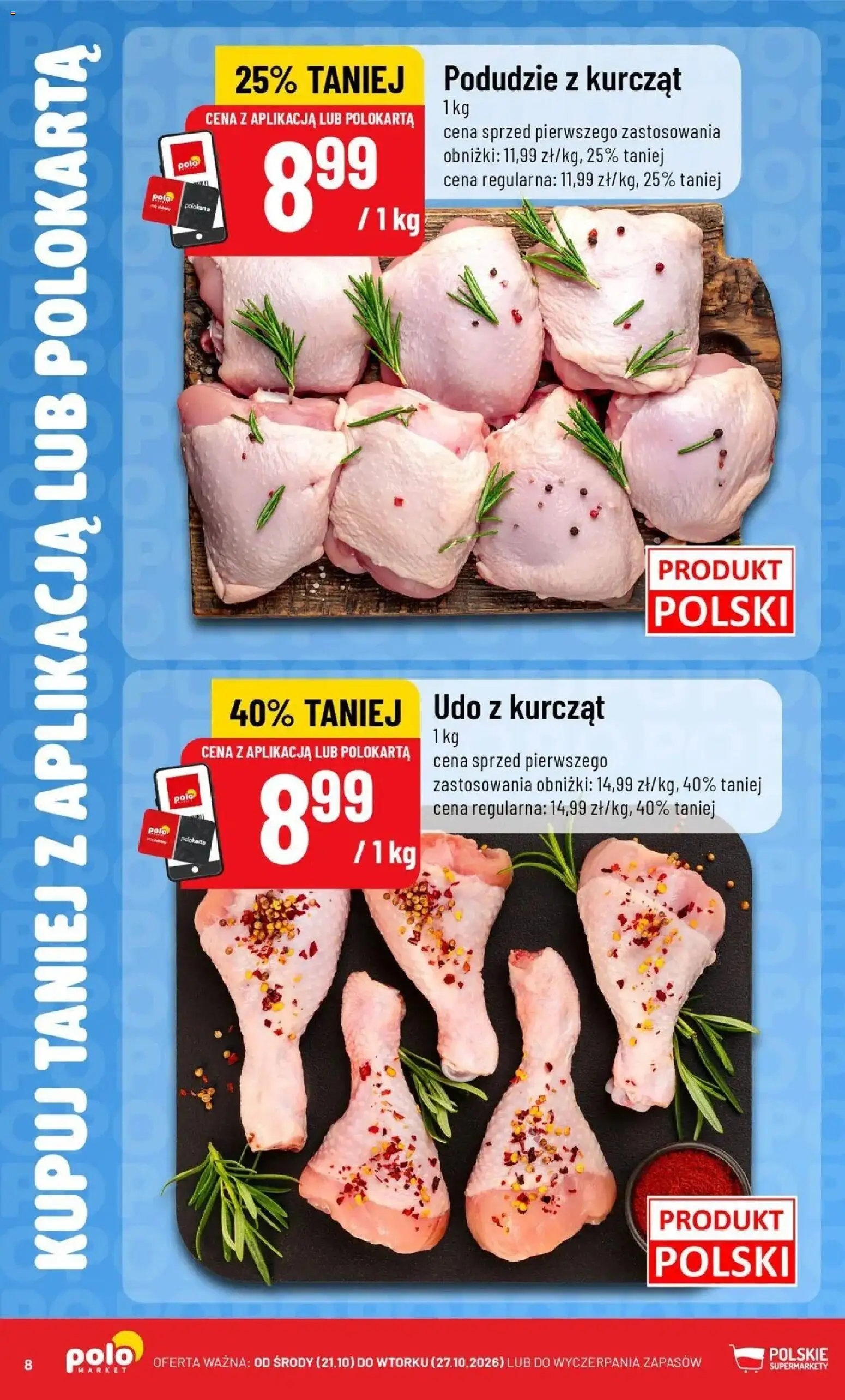 Nowa POLOmarket gazetka od jutra 21.10.2026 | Strona: 8