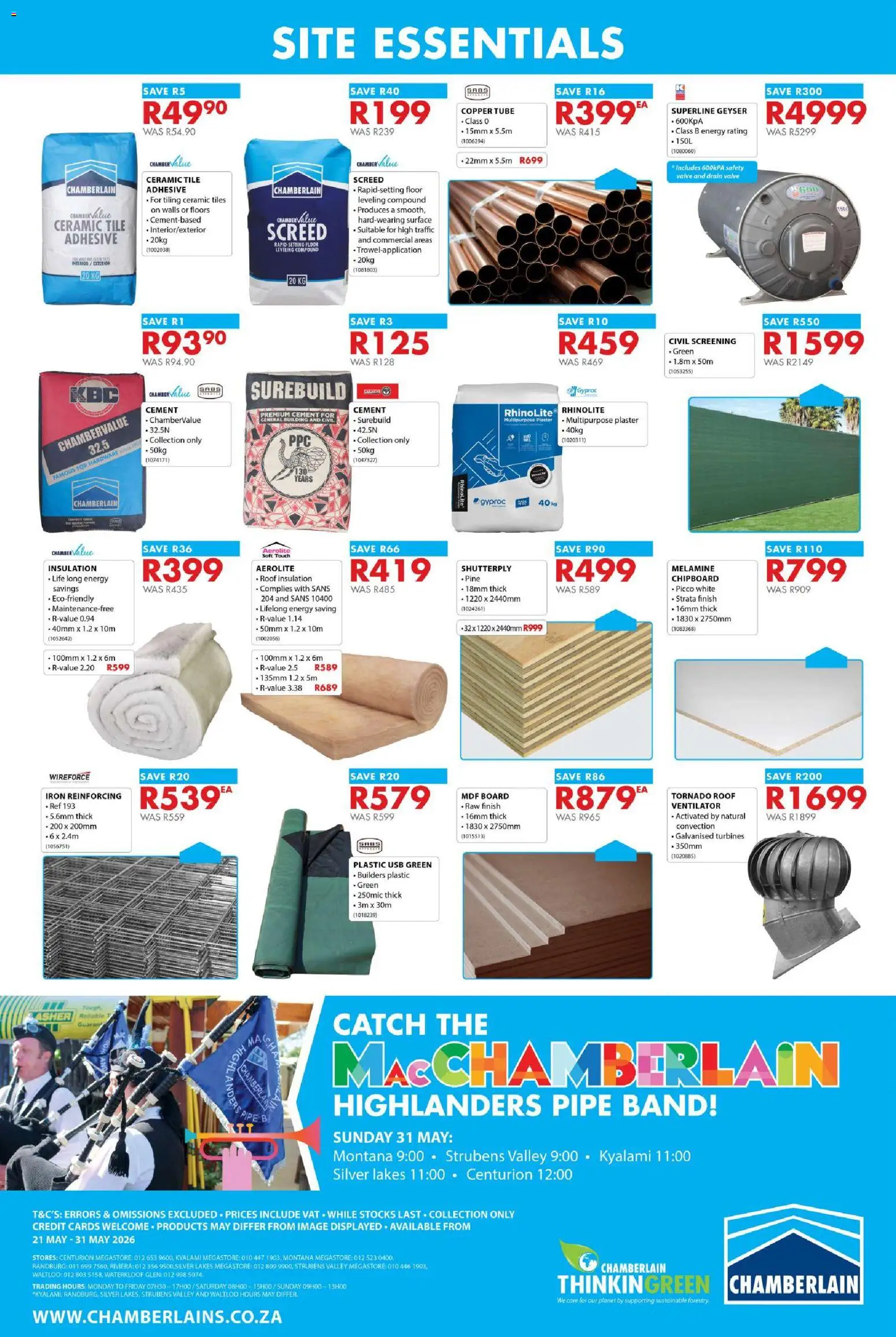 New Chamberlain catalogue – valid from 21.05.2026 | Page: 24 | Products: USB, Adhesive, Valve, Copper tube