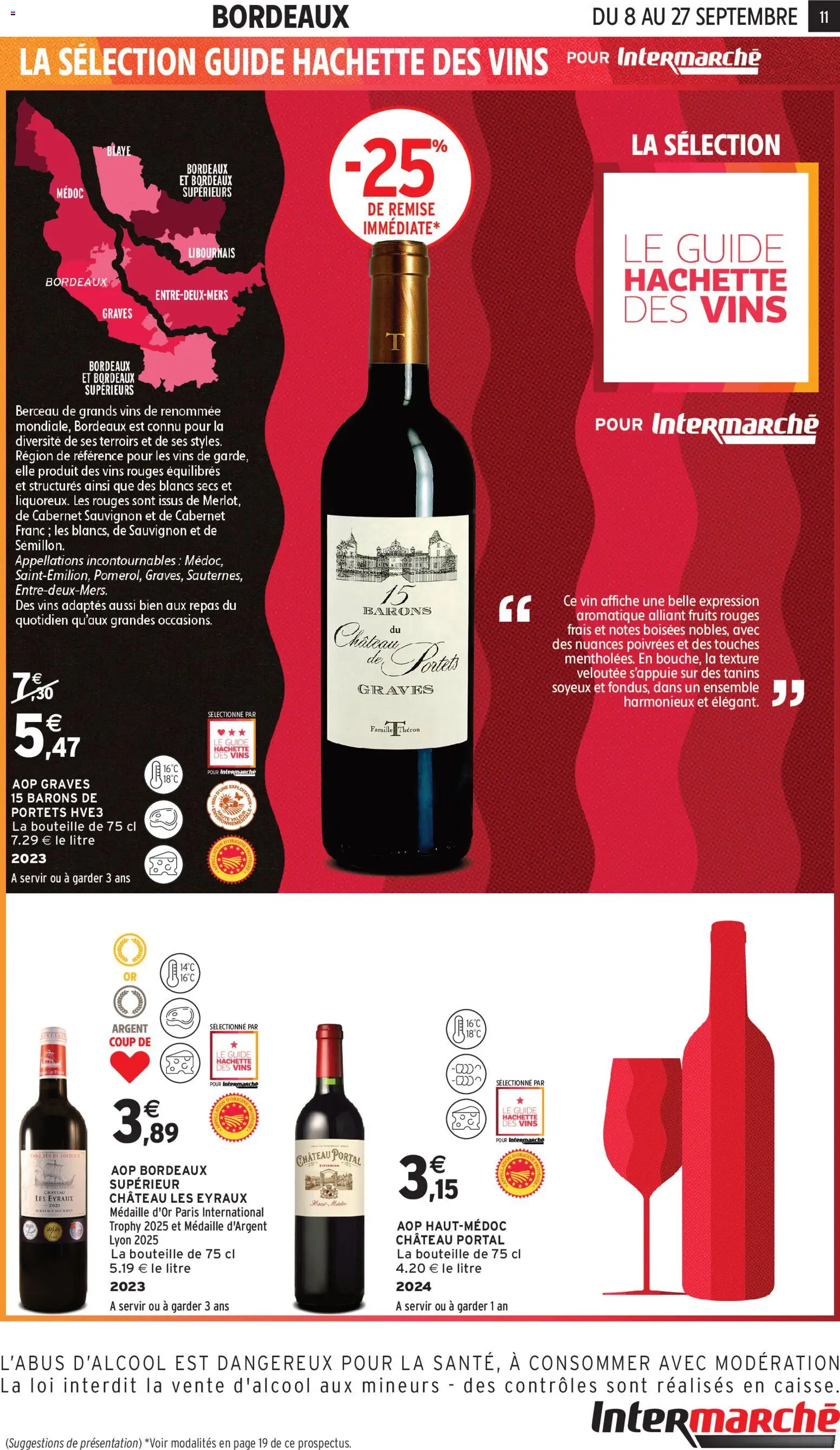 {H1} | Page: 11 | Produits: Cabernet Sauvignon, Bouteille, Berceau, Affiche