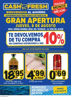 Vista previa Cash Fresh folleto Viso del Alcor válido desde el 06/08/2026