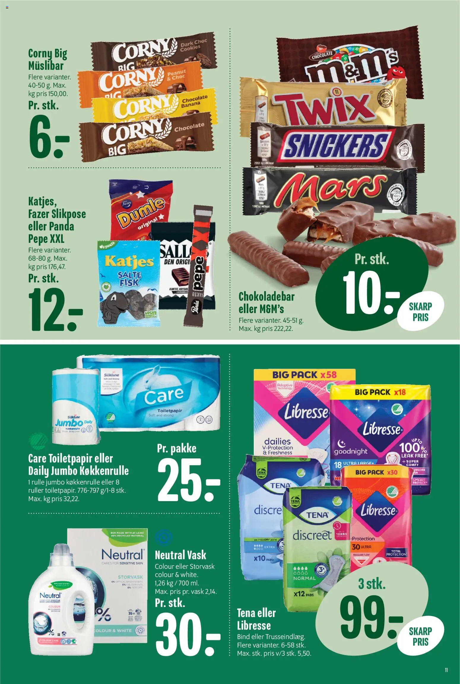 Min Købmand tilbudsavis – gyldig fra 22.05.2026 | Side: 12 | Produkter: Fisk, Cookies