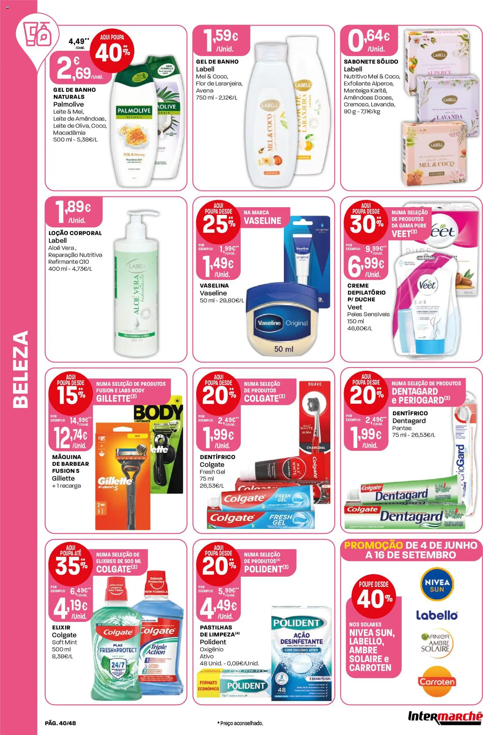 Intermarché folheto │ válido de 04.06.2026 | Página: 40