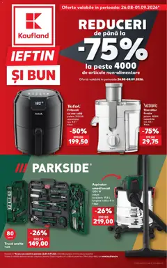 Ofertele Kaufland valabile de la 26.08.2026