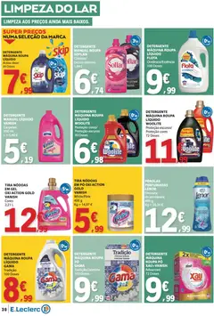 Pré-visualização E.Leclerc folheto válido de 18/06/2026 | Página: 30 | Produtos: Pó, Detergente