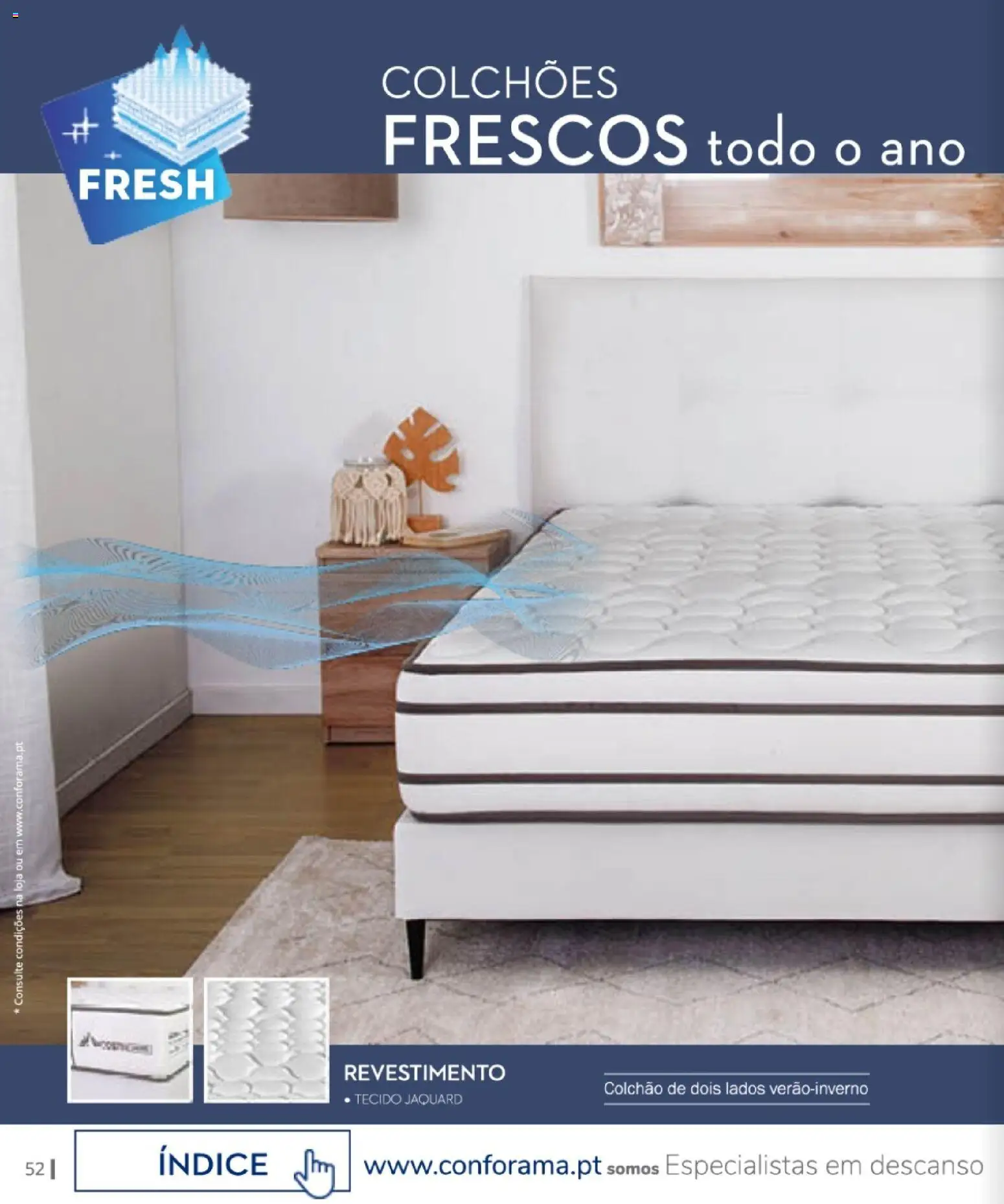 Conforama Camitis │ válido de 06/08/2026 | Página: 52 | Produtos: Colchões, Colchão