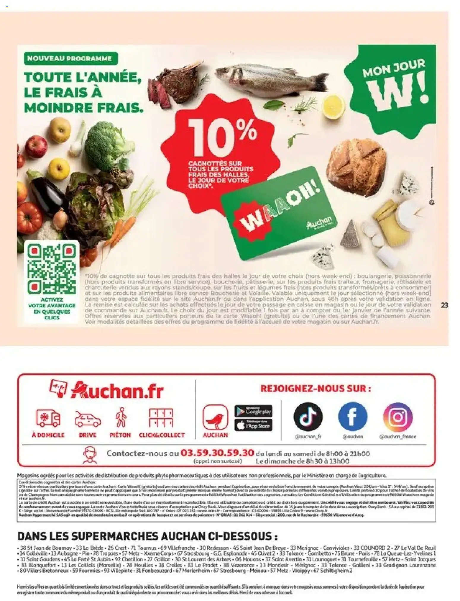 {H1} | Page: 23 | Produits: Poissonnerie, Jean, Fruits, Les fruits et légumes
