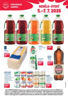Náhled letáku Makro leták - Partnerská nabídka od 05.07.2026