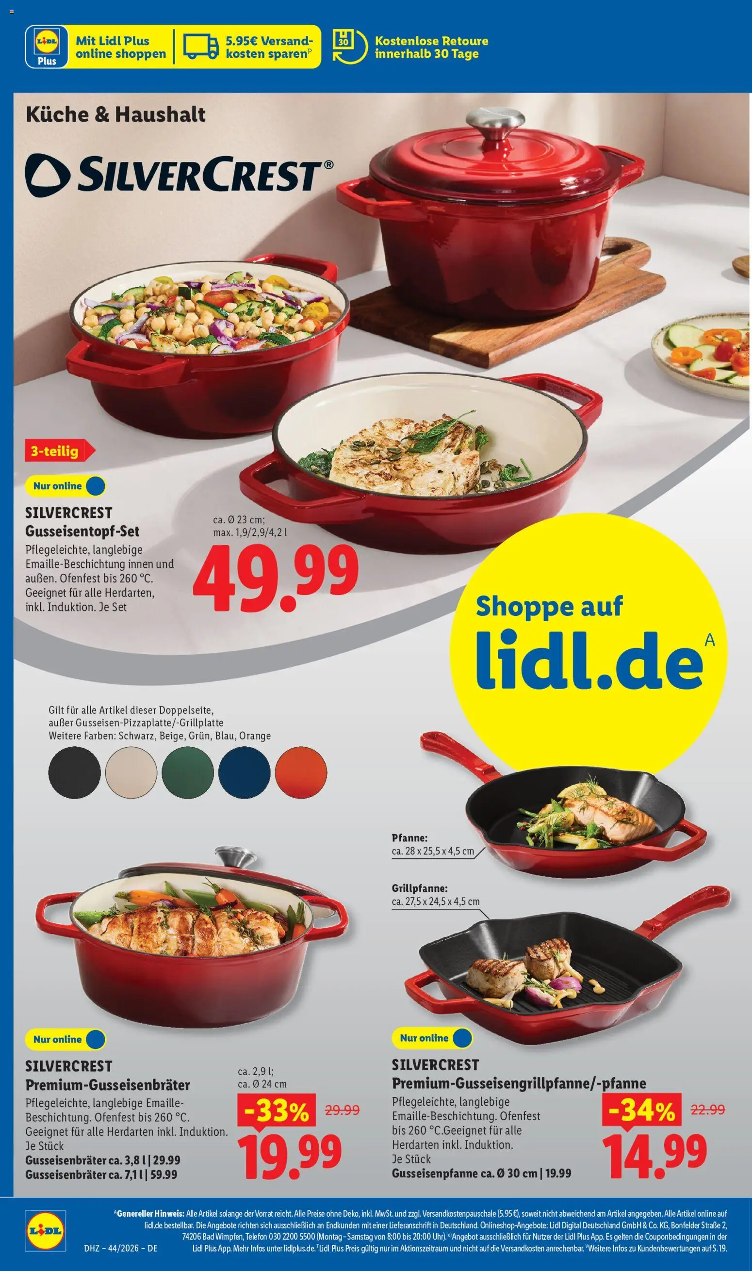 Lidl Německo leták od 26.10.2026 | Strana: 20 | Produkty: Telefon