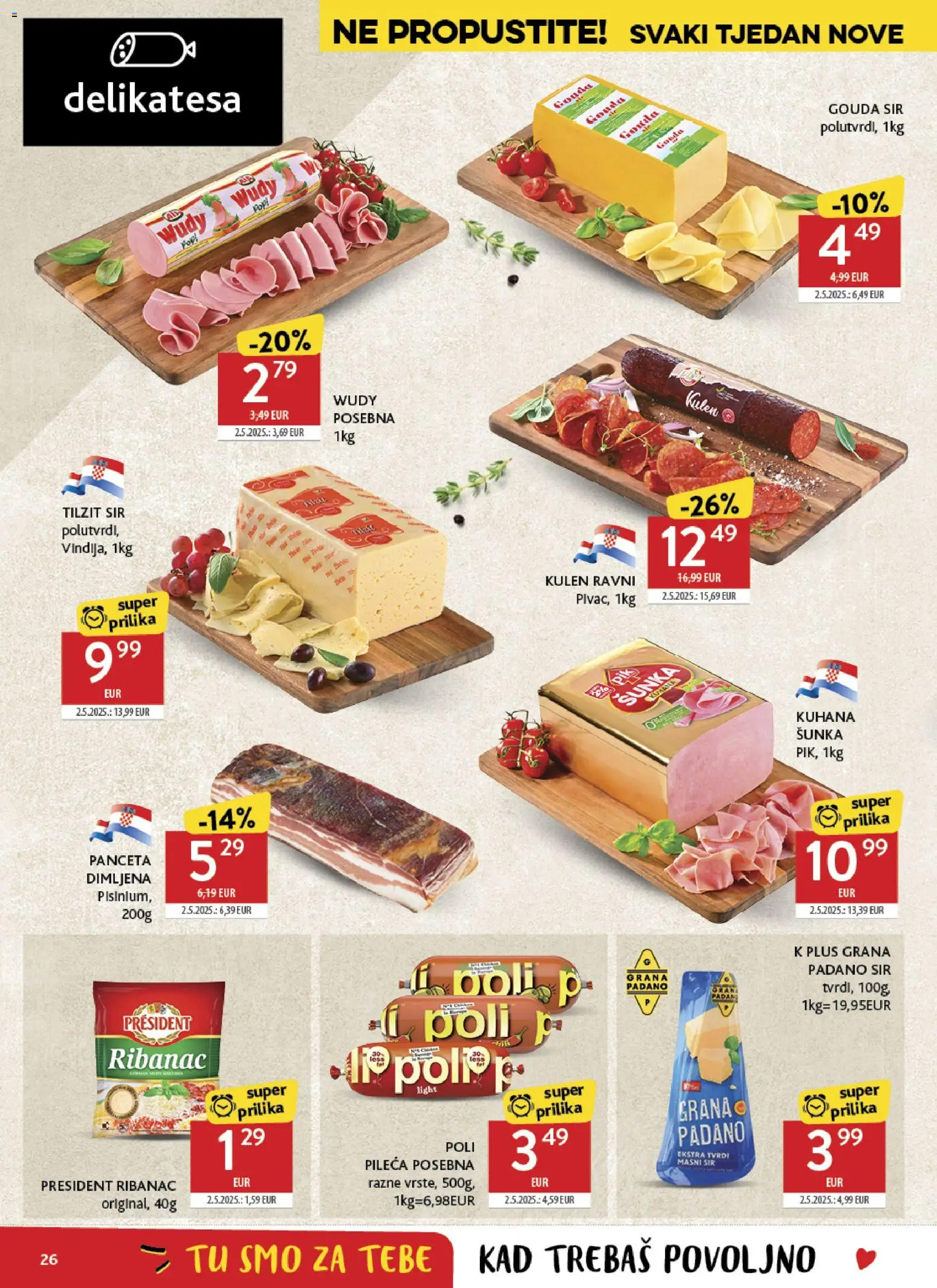 Konzum HR akciós ujság - amely érvényes a következő dátumtól: 24.06.2026 | Oldal: 26