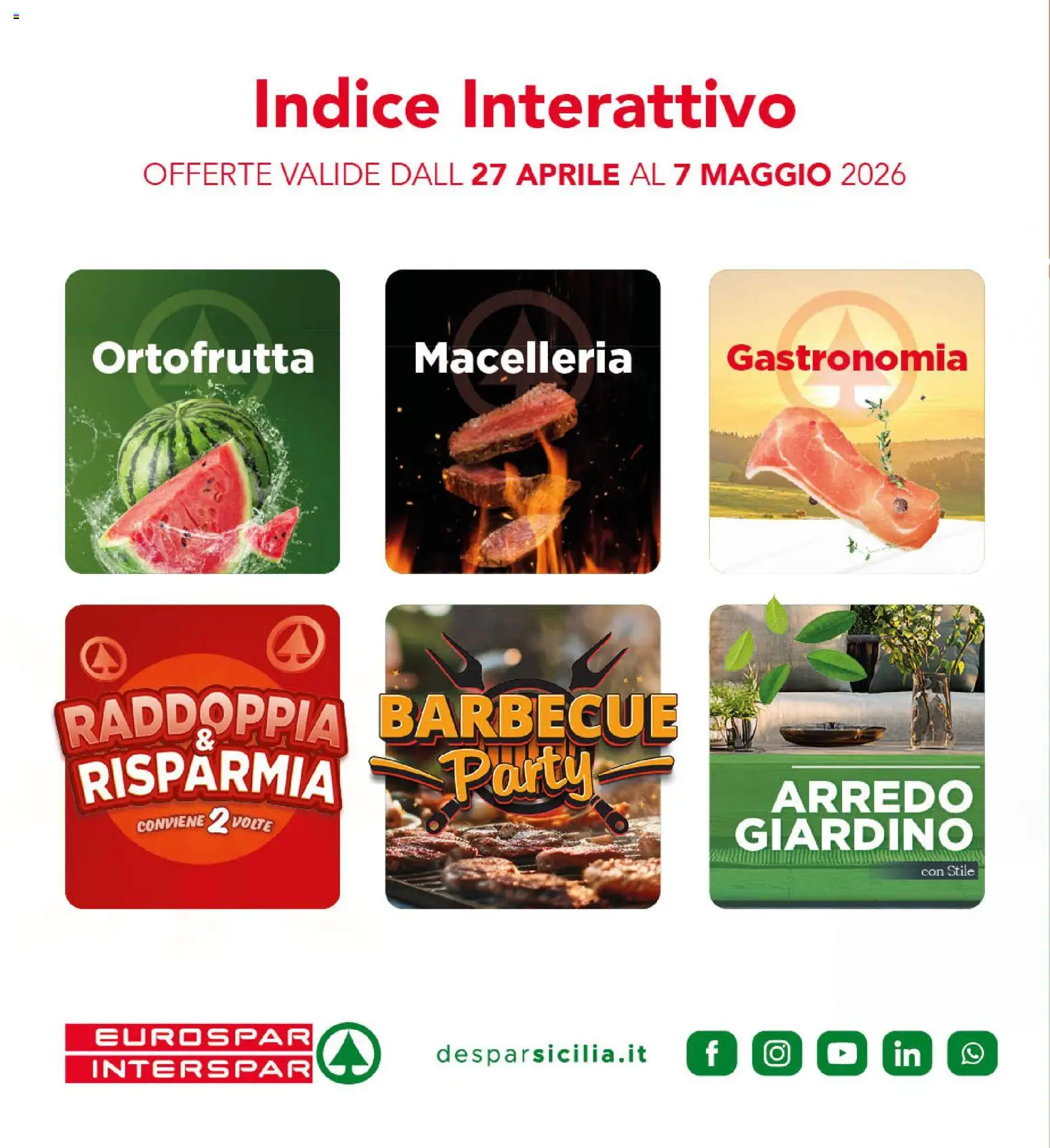 Volantino Eurospar del 27.04.2026 | Pagina: 2 | Prodotti: Barbecue