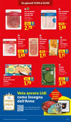 Anteprima del volantino Pancetta coppata, 90 g confezione valido a partire dal 17/09/2026 | Pagina: 15