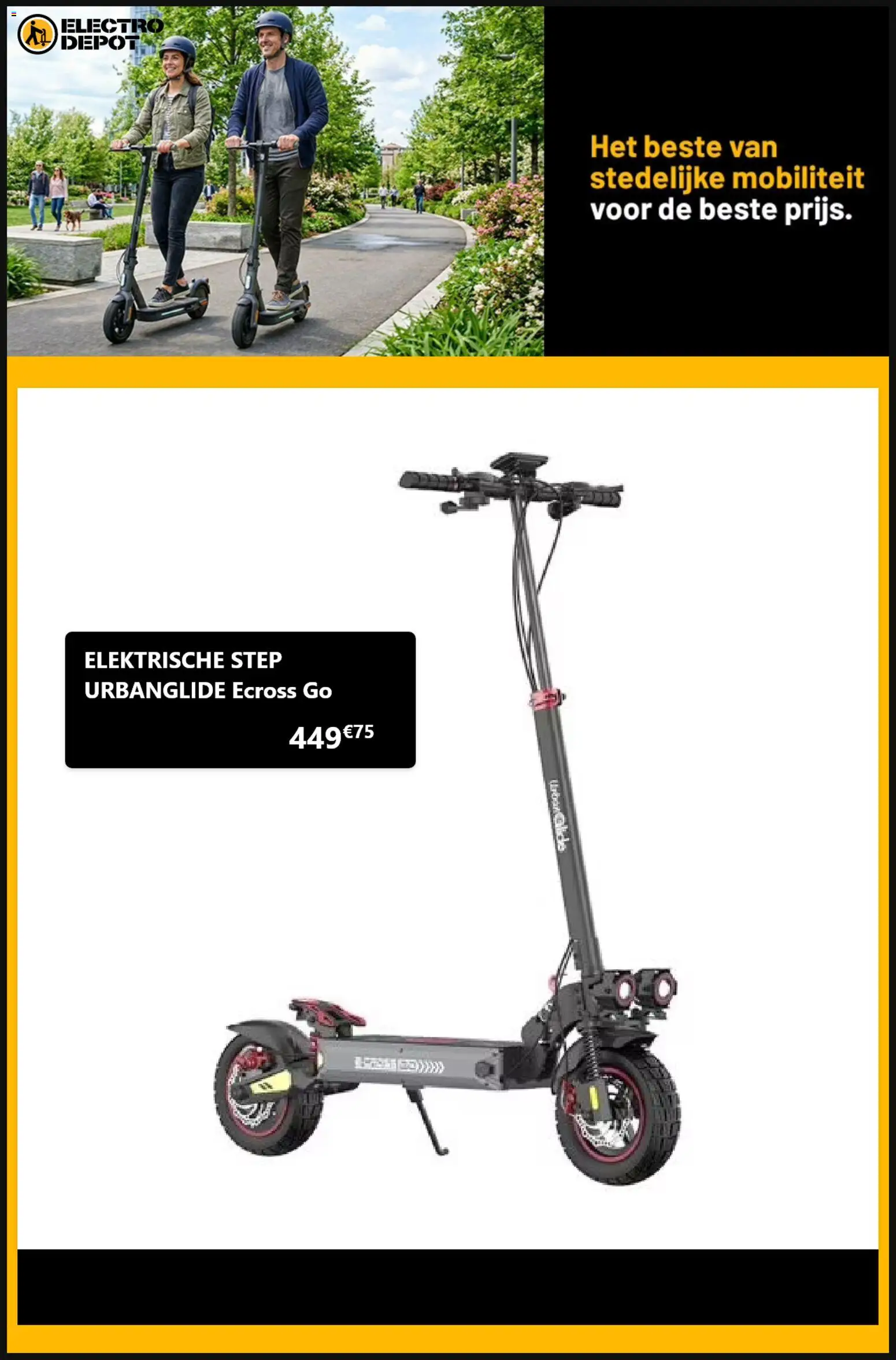 {H1} | Pagina: 3 | Producten: Elektrische step
