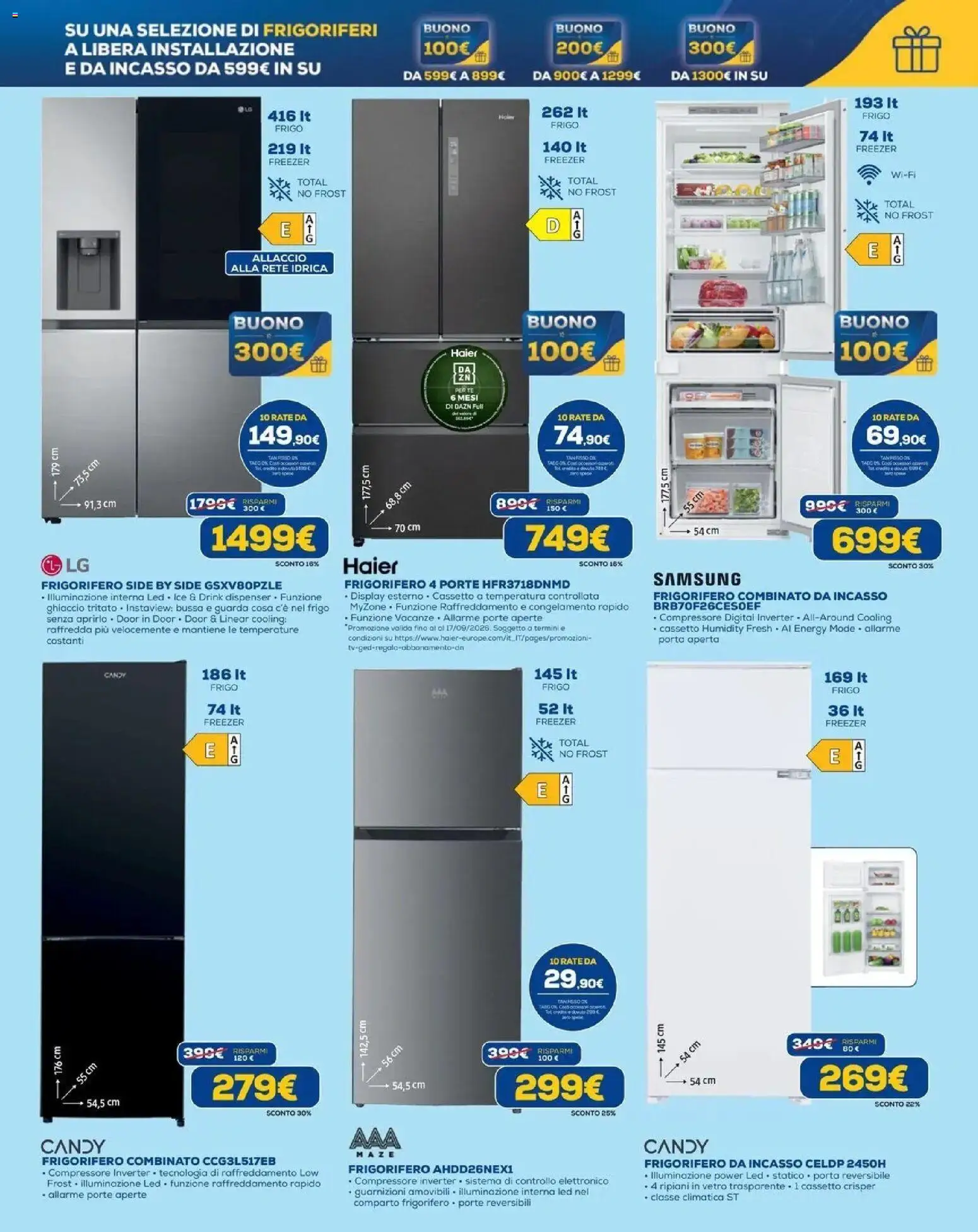 Volantino Euronics del 30/07/2026 | Pagina: 13 | Prodotti: Porta, Compressore, Ghiaccio, Samsung