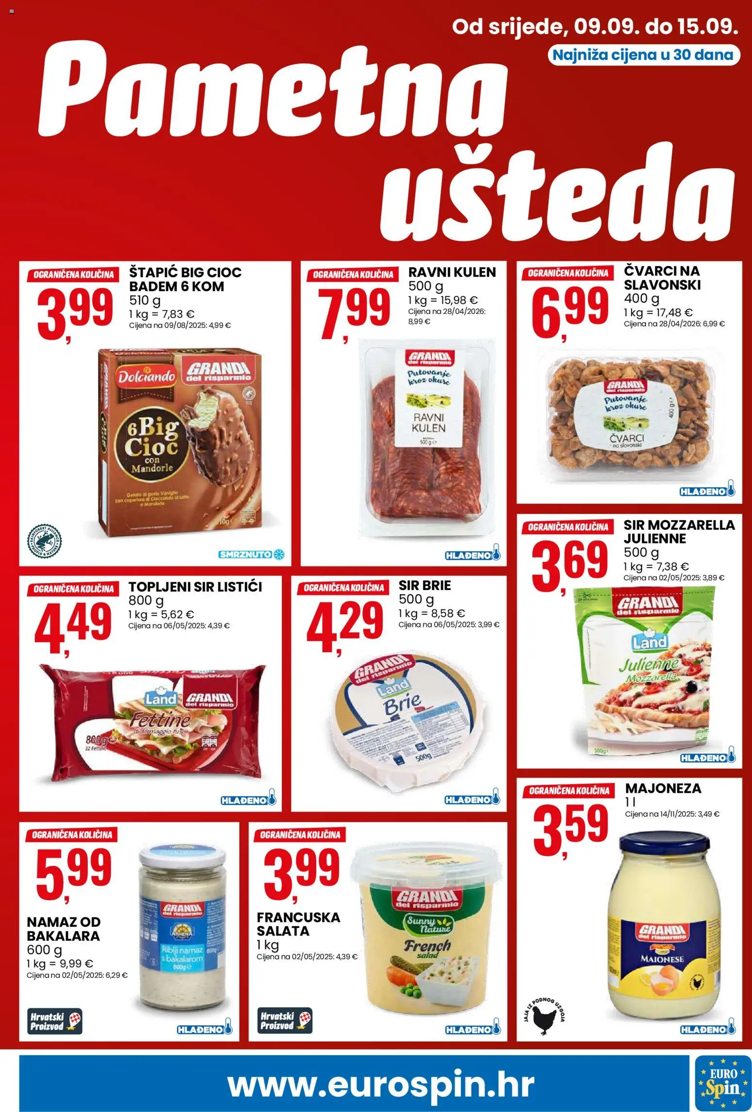 Eurospin katalog | vrijedi od 09.09.2026 | Stranica: 3