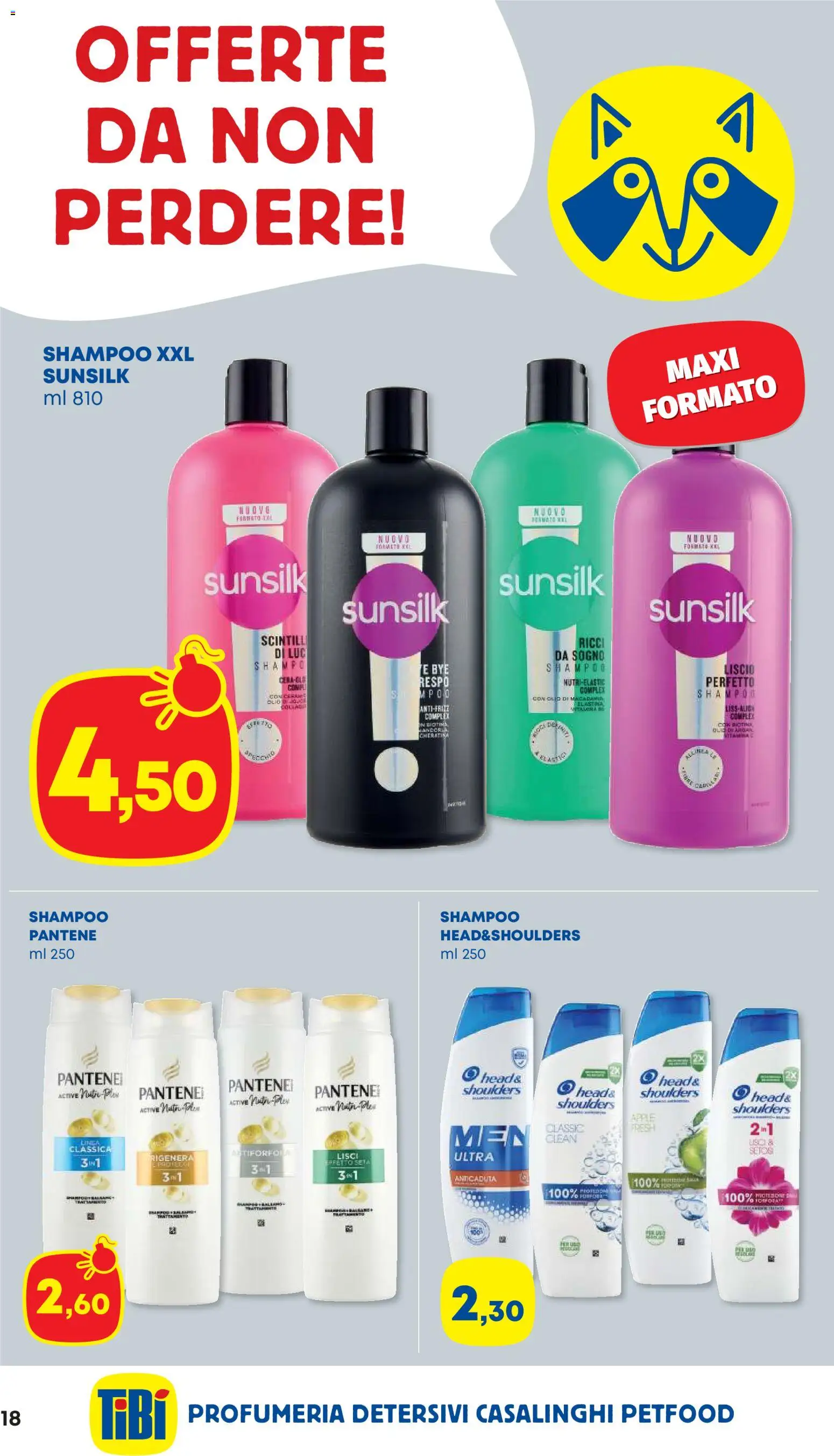 Volantino Panorama del 07.05.2026 | Pagina: 18 | Prodotti: Shampoo, Olio