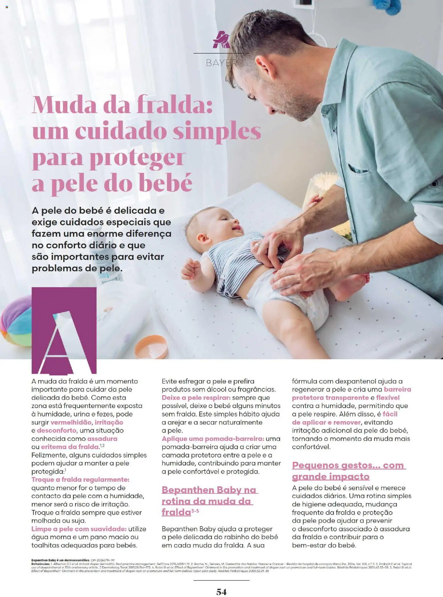 Auchan Revista Longevidade e Especial Bebe │ válido de 02/09/2026 | Página: 54 | Produtos: Agua, Revista, Álcool