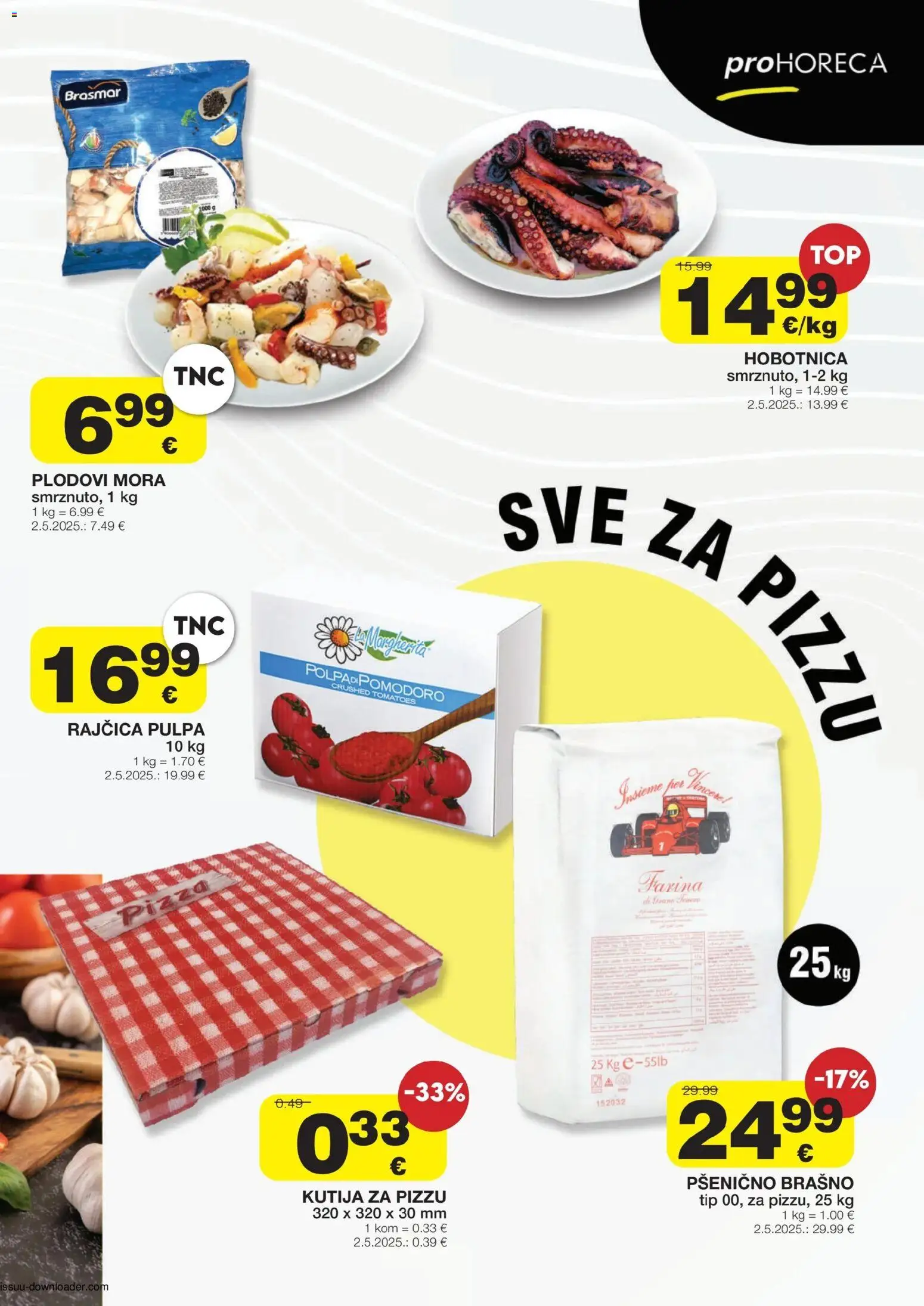 Stanić Diskont katalog | vrijedi od 26.06.2026 | Stranica: 7 | Proizvodi: Kutija, Hobotnica, Brašno, Rajčica