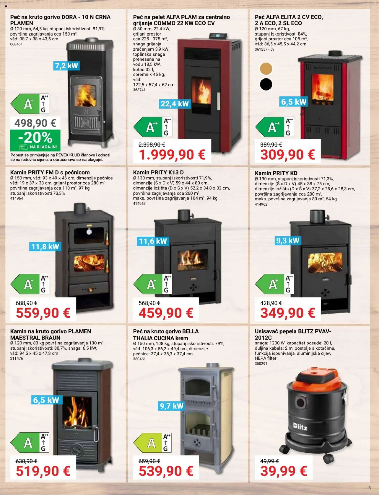 Pevex katalog | vrijedi od 24.09.2026 | Stranica: 3