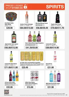 Preview of Booker Wholesale - Summer Catering News 2026 valid from 16/06/2026 | Page: 111 | Products: Pekándió, Vodka, Mango, Orange