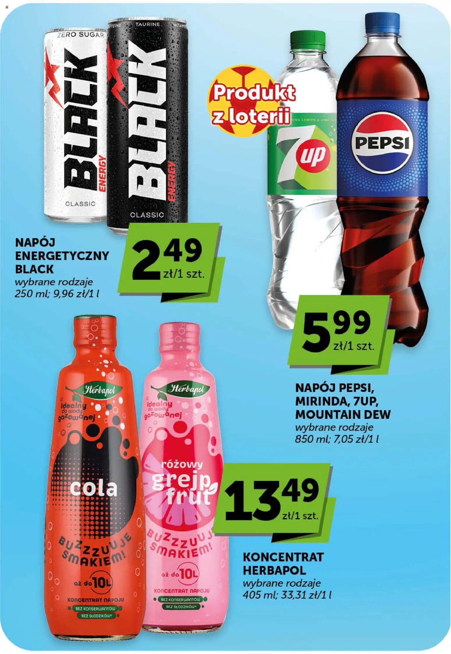 Groszek gazetka od 25.06.2026 | Strona: 34 | Produkty: Pepsi