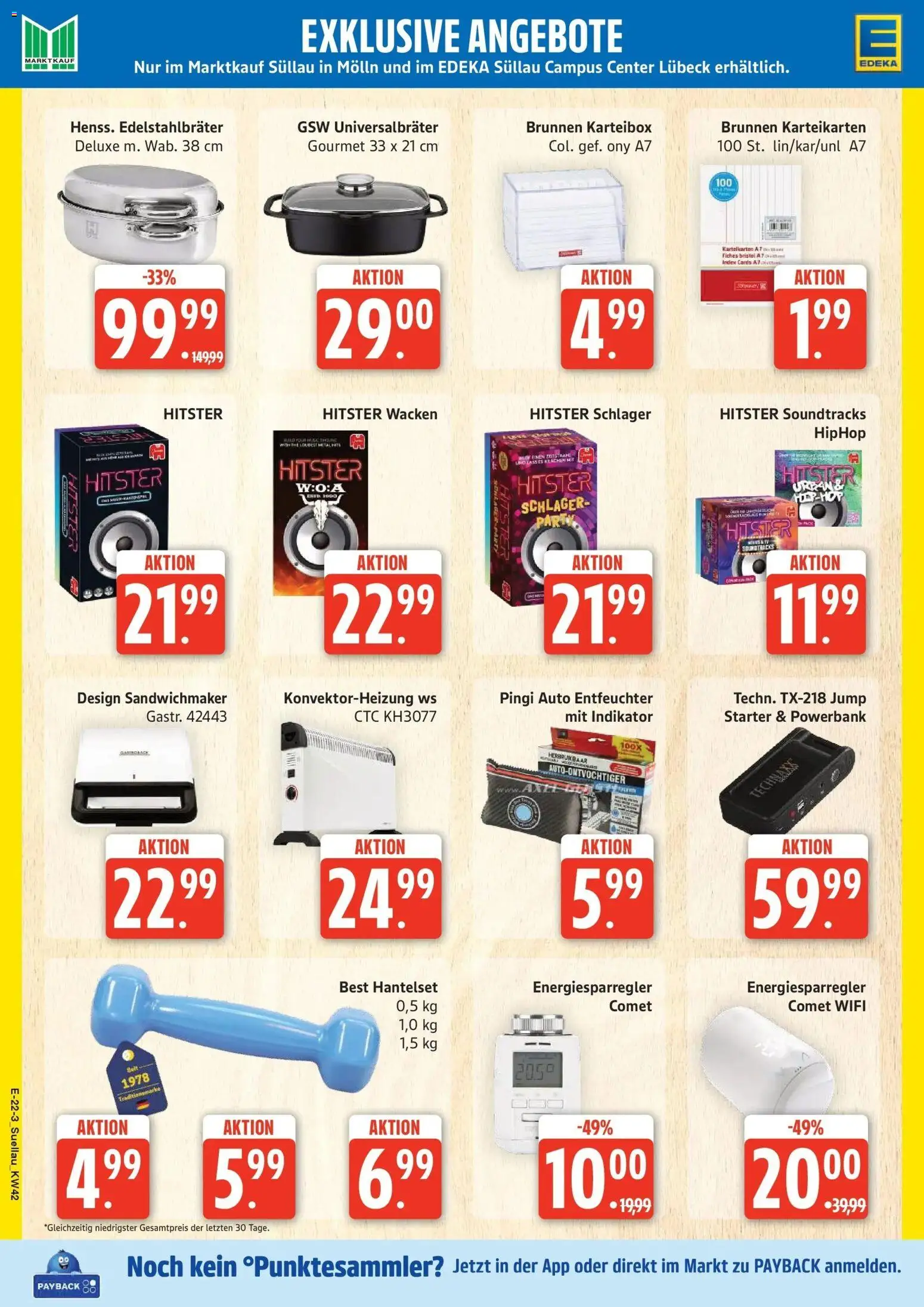 Edeka Prospekt Ratzeburg (ab 12.10.2026) » Angebote Online | Seite: 32 | Produkte: Sandwichmaker, Powerbank