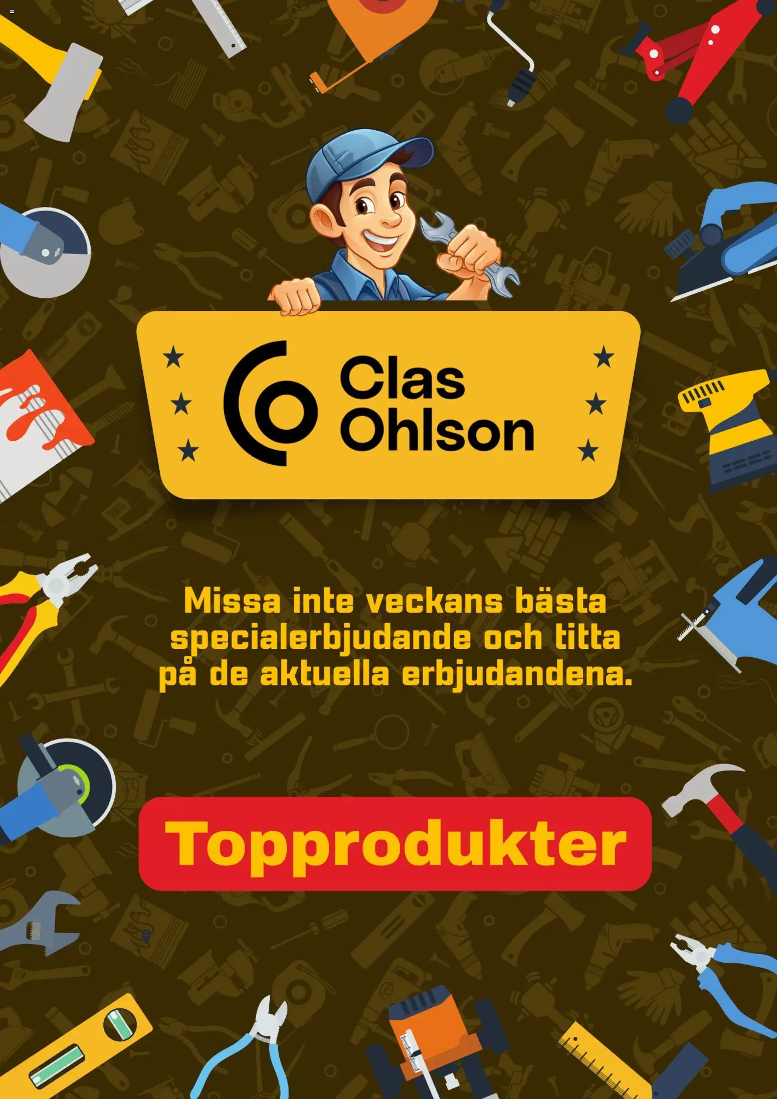 Clas Ohlson reklamblad aktuell från 23/06/2026 | Sida: 1