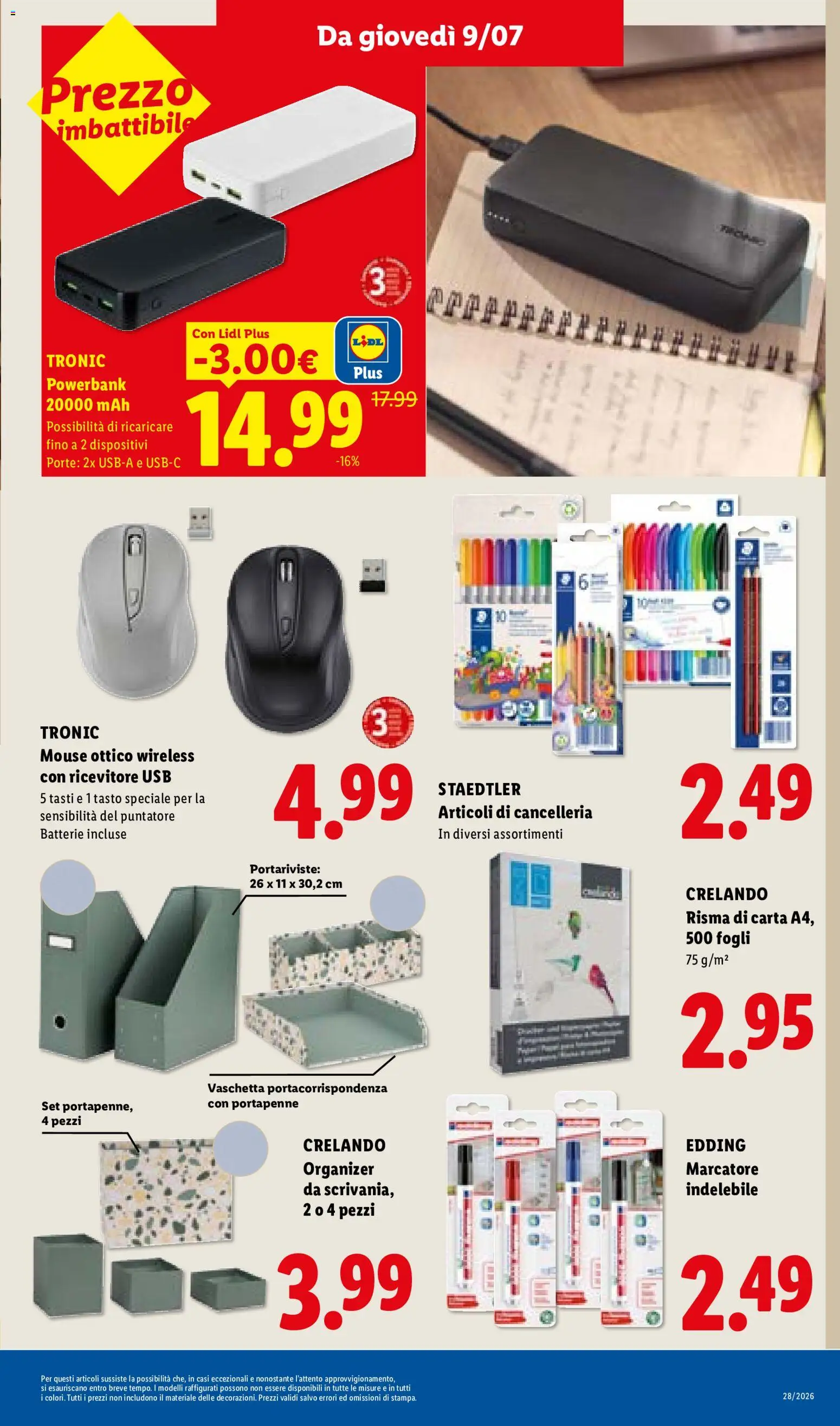 Volantino Lidl del 09/07/2026 | Pagina: 31