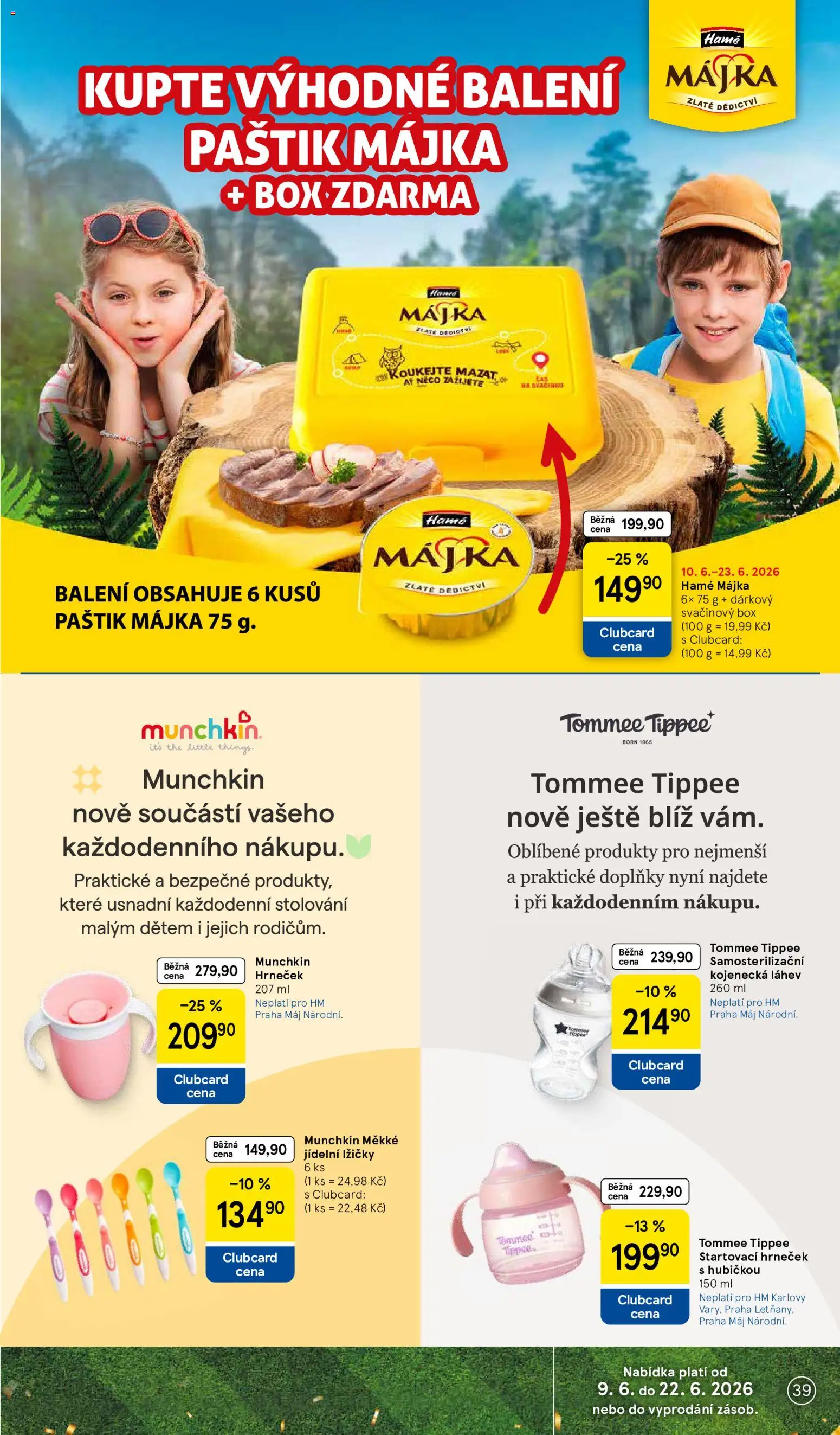 Tesco leták - Hypermarket od 10.06.2026 | Strana: 39 | Produkty: Box, Láhev