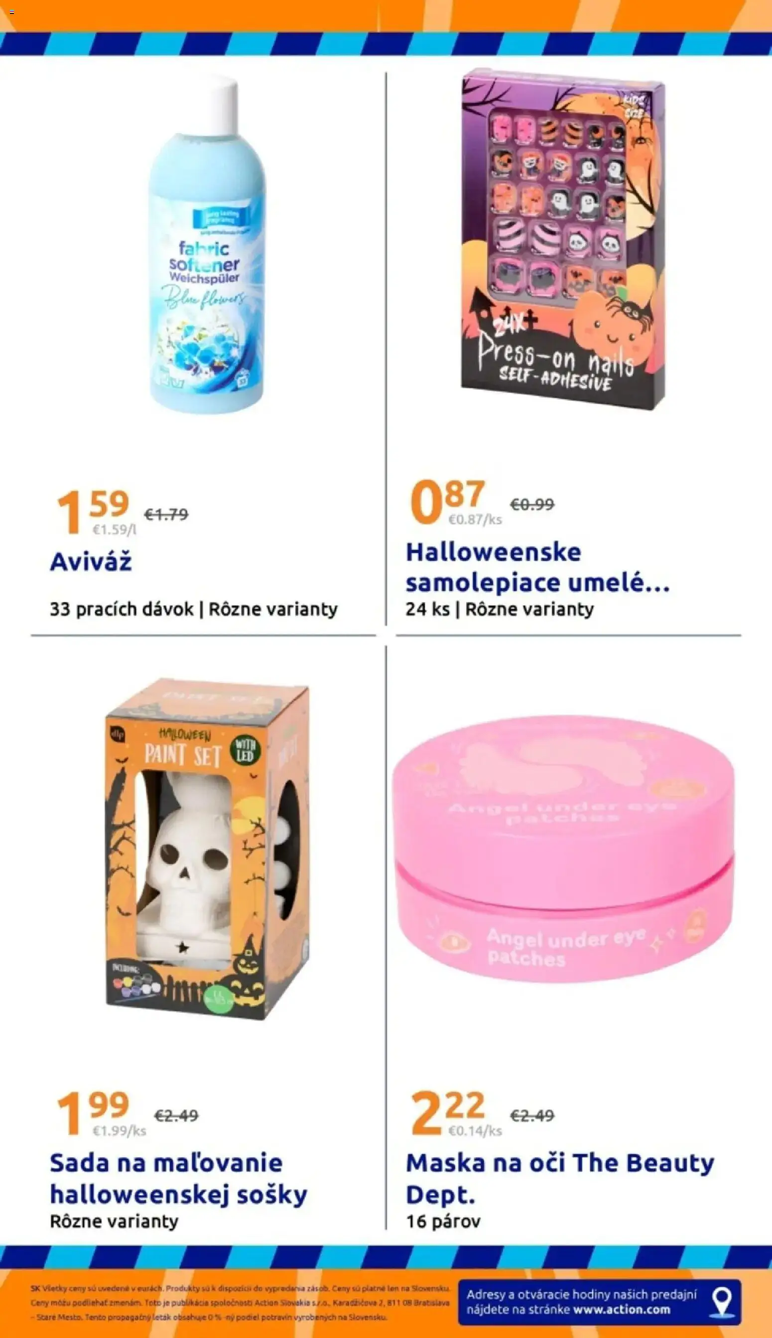 Action aktuálny leták od 30.09.2026 » aktuálna akcia | Strana: 34 | Produkty: Hodiny, Maska, Aviváž