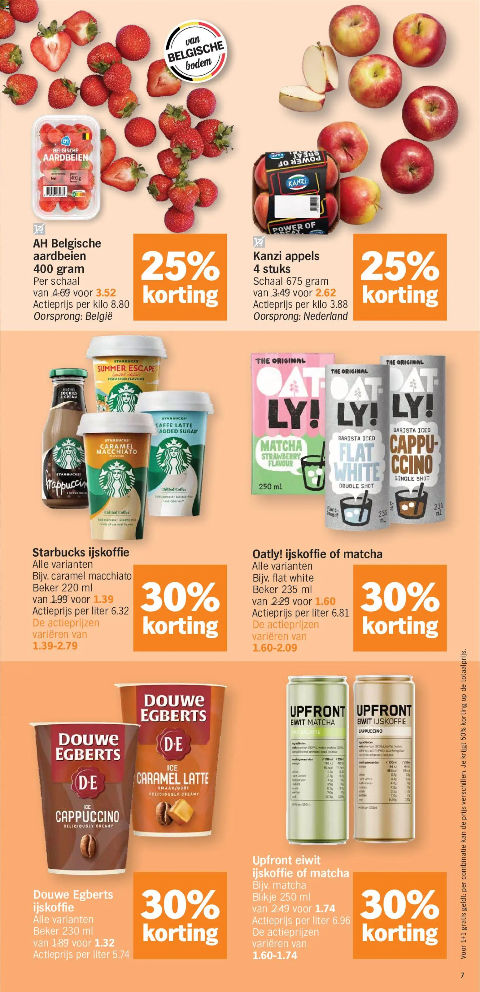 {H1} | Pagina: 7 | Producten: Matcha, Double Shot, Ijskoffie, Kan