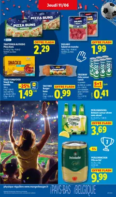 LIDL - Prévisualisation de DULANO Salami en tranche, Sliced salami, various flavors, 100 g package. valide à partir de 11.06.2026 | Page: 17