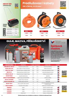 Náhled letáku Hecht katalog - Jaro - léto 2026 od 19.02.2026 | Strana: 22 | Produkty: Oleje, Olej, Hecht, Kanystr