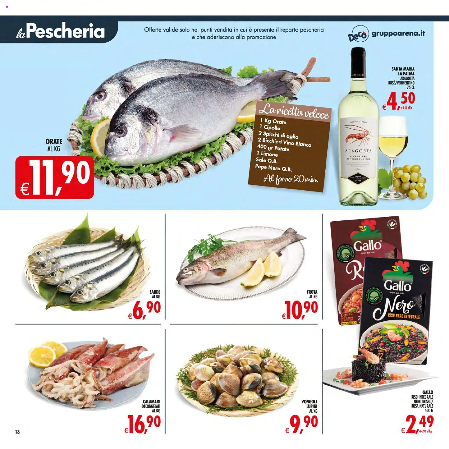 Volantino Decò del 30/06/2026 | Pagina: 23 | Prodotti: Lupini, Riso, Patate, Aglio