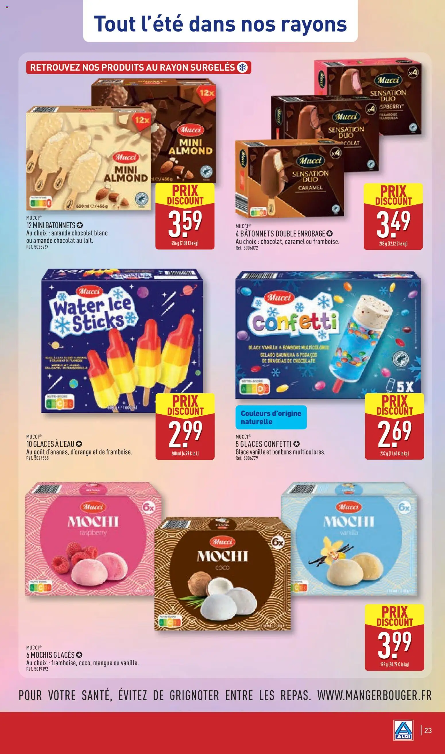 {H1} | Page: 27 | Produits: Amande, Mochi, Chocolat, Bonbons